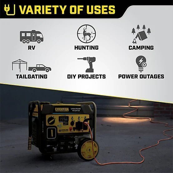 Champion Power Equipment 4,500/3,650-Watt Gasoline Powered OFI Generator with ParaLINK, Remote Start image 6