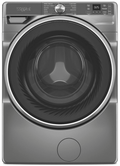 Whirlpool WFW6720RR, 27-Inch, 5.0 cu. ft. Smart Front Load Washer, FreshFlow Vent System, Silver image 0