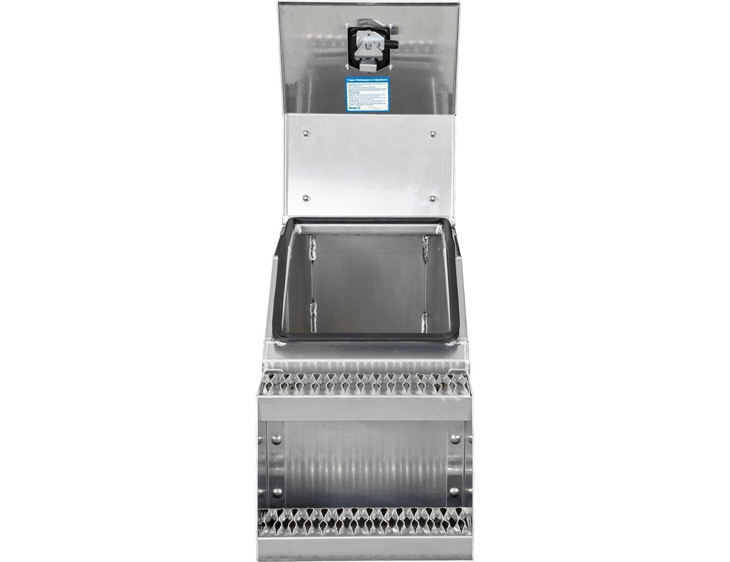 Buyers Products 28-in x 24-in x 19-in Smooth Aluminum Step Box Truck Tool Box 1705285 image 8