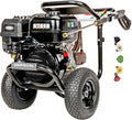 Simpson PowerShot PS60843 – 4400 PSI 4.0 GPM Commercial Gas Pressure Washer with 50 ft Hose | Cold Water, 49-State Compliant image 0
