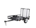 Carry-On Trailer 4′ x 7′ Mesh Floor Utility Trailer with CURT 2-5/16″ A-Frame Coupler image 0