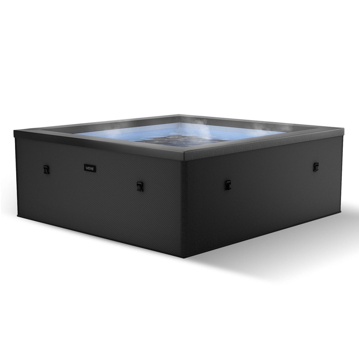 Wave Garda | 4-Person Eco Foam Hot Tub | Integrated Heater | Charcoal Black image 0
