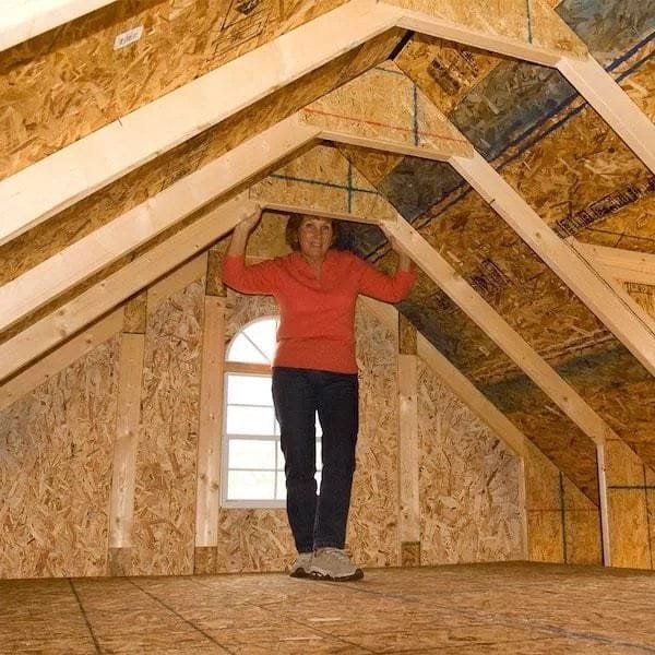 Best barns Hampton 12×24 Wood Storage Shed Kit Installation Included image 3