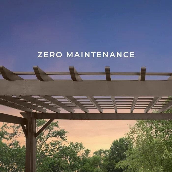 Backyard Discovery 12 ft. x 10 ft. Steel Traditional Pergola image 4