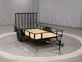 6×10 Single Axle Utility Trailer – Wood Floor & LED Lights image 0