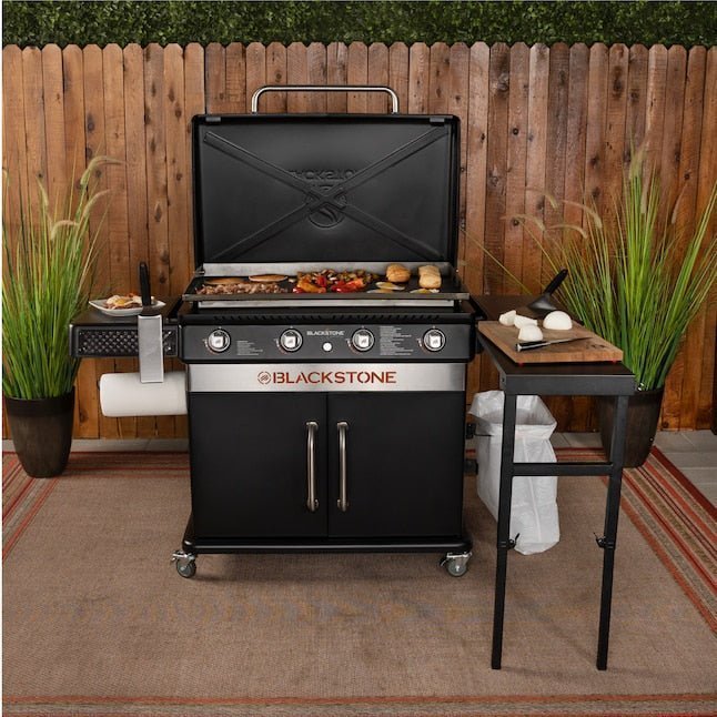 Blackstone 36-in Culinary Cabinet Griddle with Side Table: Versatile Outdoor Cooking in Stainless Steel image 5