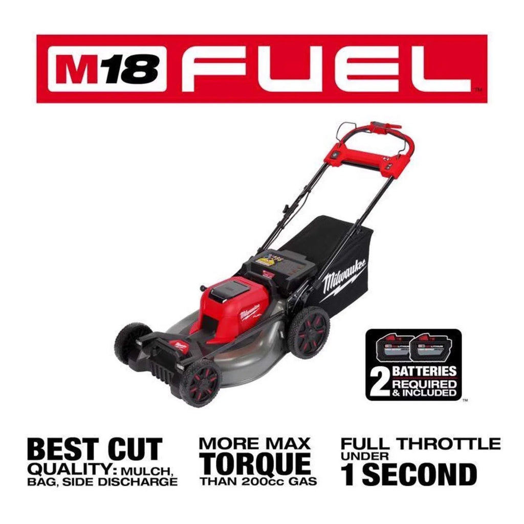 Milwaukee 2823-22HD M18 FUEL Self-Propelled Dual Battery Mower Kits. image 1
