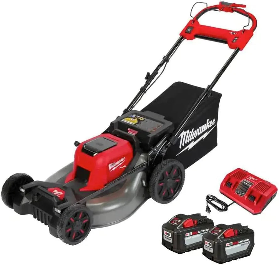 Milwaukee 2823-20 M18 Fuel Self-Propelled Dual Batterys 21-in Walk Behind Mowers image 0