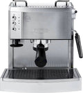 De’Longhi – Espresso Machine with 15 bars of pressure, Milk Frother and removable water tank – Stainless Steel image 0