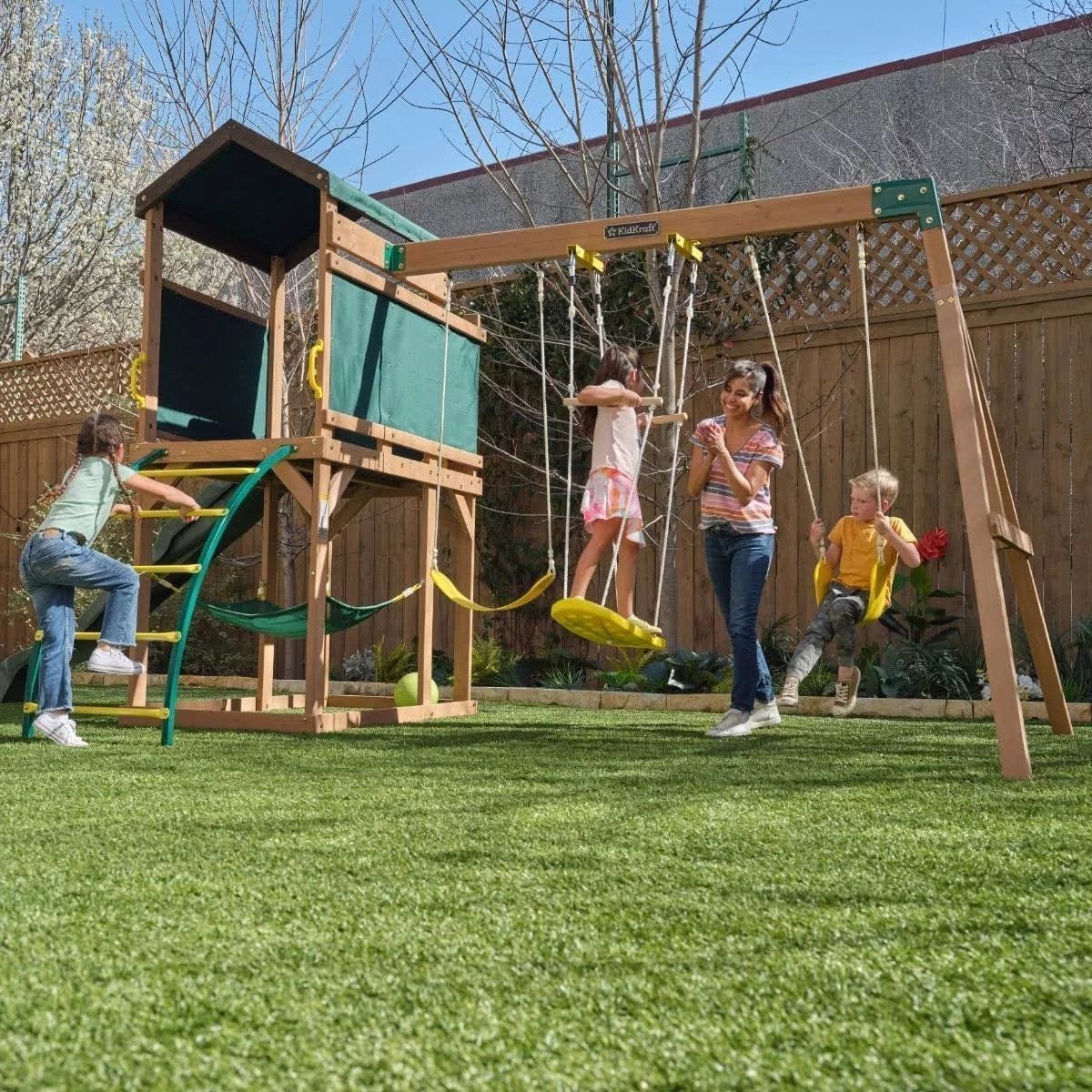 Kidkraft Hideaway Haven Swing Set image 2