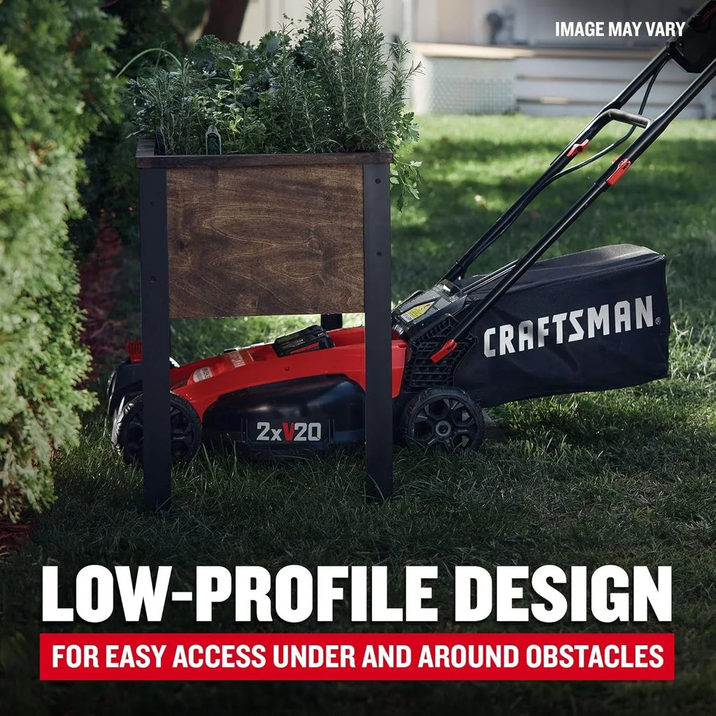 CRAFTSMAN V20 Lawn Mower, Push Mowers. image 2