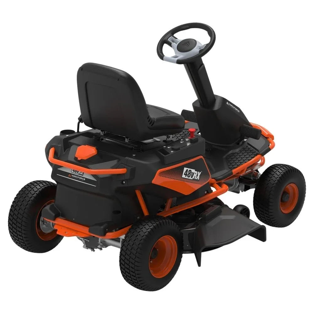 Yard Force 38″ 48V Battery-Powered Riding Lawn Mowers. image 1
