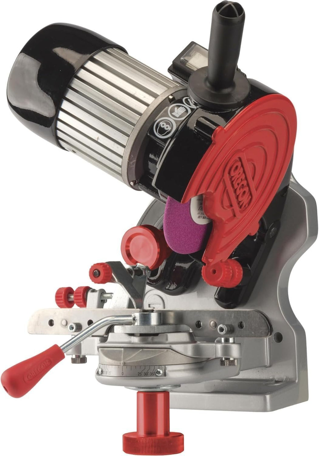 Oregon Professional Compact 120-Volt Bench Grinder, Universal Saw Chain Sharpener, for All Chainsaw Chains (410-120) image 7
