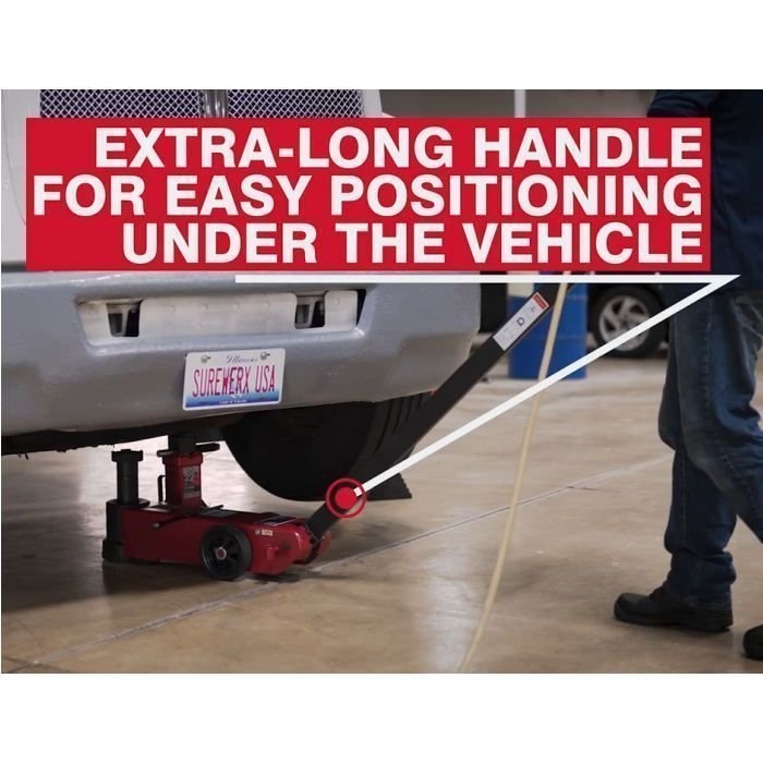 AFF 30-15-Ton 2-Stage Air Hydraulic Axle Jack image 1