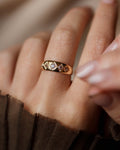 Yvette 1814 Antique 18ct Gold Five Stone Diamond Ring