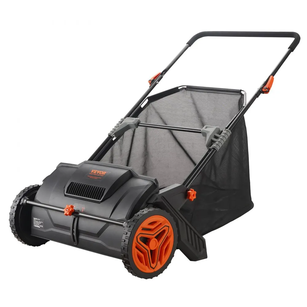 21-inch leaf and grass collector | Push Lawn Sweeper