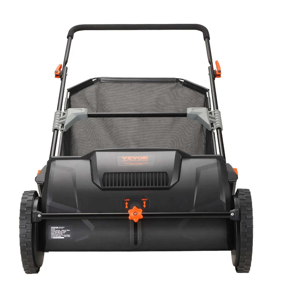 21-inch leaf and grass collector | Push Lawn Sweeper
