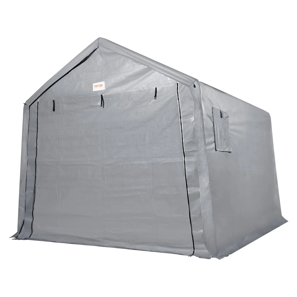 10 x 10 x 8.5 ft Heavy-Duty Portable Storage Shed