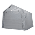 10 x 10 x 8.5 ft Heavy-Duty Portable Storage Shed